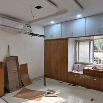 Living Room in 2 BHK Builder Floor at Kondapur – for Rent