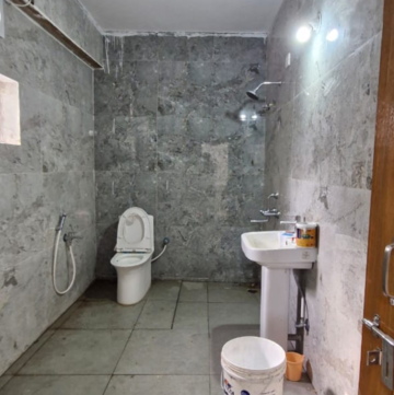 Bathroom in 2 BHK Builder Floor at Kondapur – for Rent