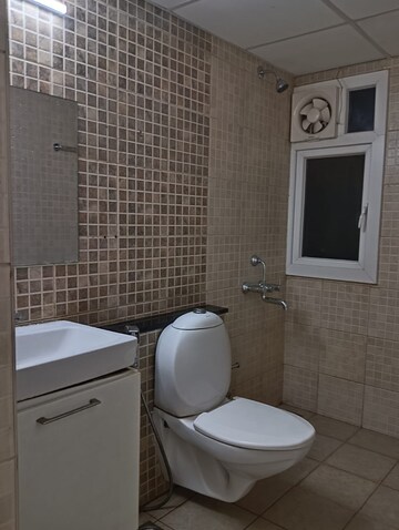 Bathroom in 2 BHK Apartment at Adarsh Greens, Kogilu – for Rent