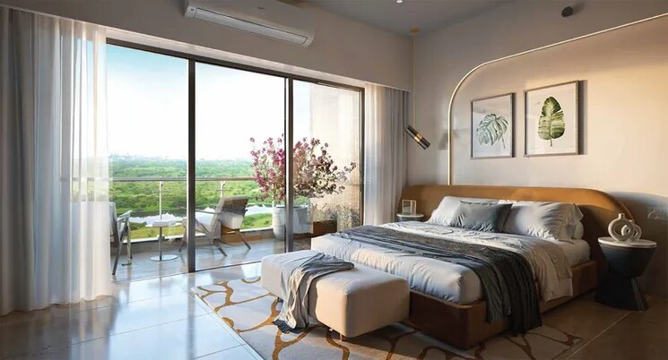Bedroom, majestique-evolvus 4 Bedroom 1700 Sq.Ft. Apartment In Kharadi Pune 8880408