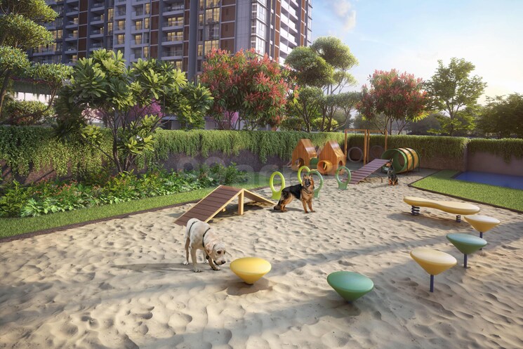 Garden, majestique-evolvus 4 Bedroom 1700 Sq.Ft. Apartment In Kharadi Pune 8880408