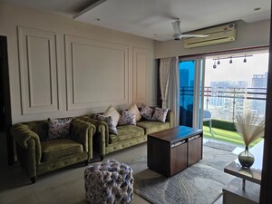 Living Room in 3.5 BHK Apartment at Akshar Shreeji Heights, Seawoods – for Rent