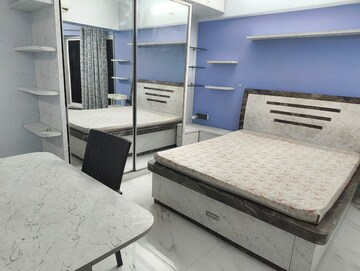 Living Room in 2 BHK Apartment at The Wadhwa Palm Beach Residency, Nerul Sector 4 – for Rent