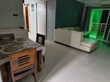 Living Room in 2 BHK Apartment at The Wadhwa Palm Beach Residency, Nerul Sector 4 – for Rent