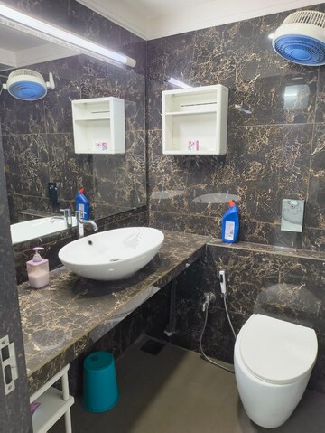 Master Bedroom in 2 BHK Apartment at The Wadhwa Palm Beach Residency, Nerul Sector 4 – for Rent