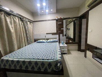 Bedroom in 2 BHK Apartment at Akshar Shreeji Heights, Seawoods – for Rent