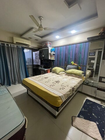 Bedroom in 2 BHK Apartment at Akshar Shreeji Heights, Seawoods – for Rent