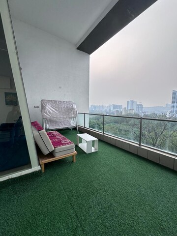 Balcony in 3 BHK Apartment at Marvel Isola, Mohammadwadi – for Rent