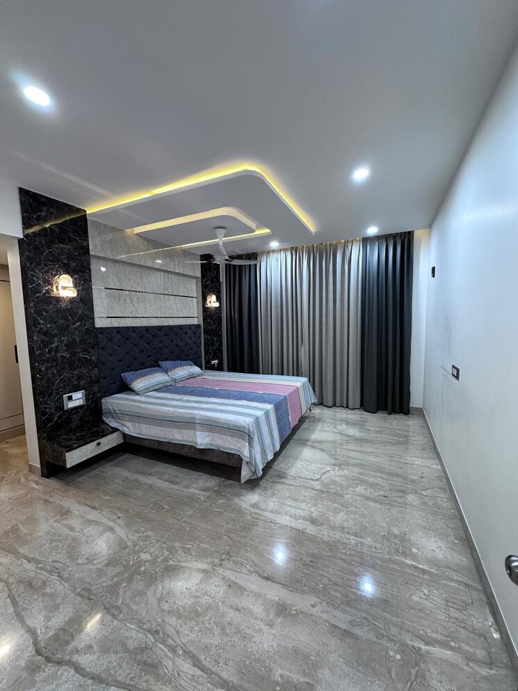 Master Bedroom, marvel-isola 3 Bedroom 1900 Sq.Ft. Apartment In Mohammadwadi Pune 8880474