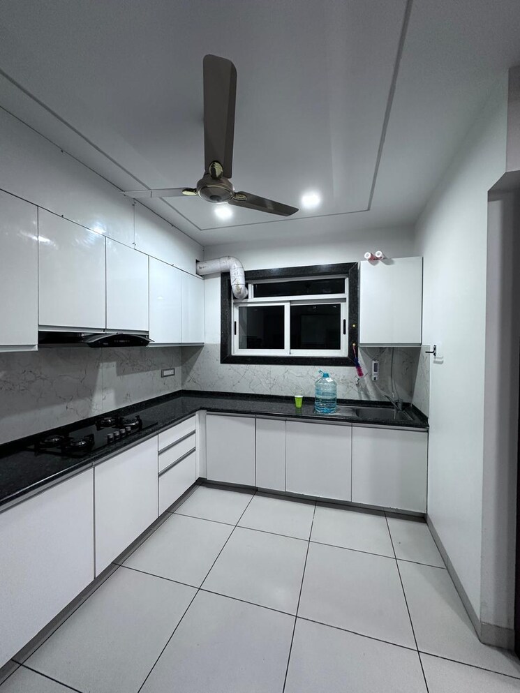 Kitchen, marvel-isola 3 Bedroom 1900 Sq.Ft. Apartment In Mohammadwadi Pune 8880474