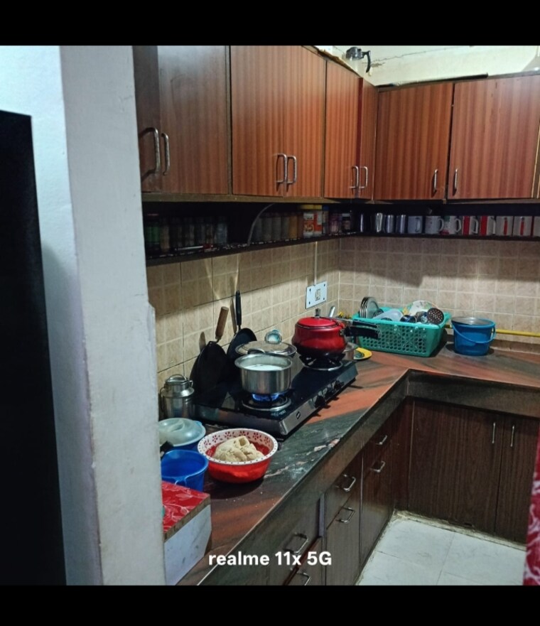 Kitchen, mgi-gharaunda 3 Bedroom 751 Sq.Ft. Apartment In Raj Nagar Extension Ghaziabad 8880514
