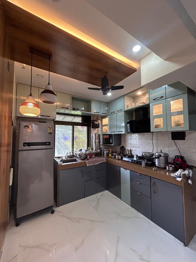 Kitchen, vastu-pinnacle 2 Bedroom 572 Sq.Ft. Apartment In Borivali West Mumbai 8880510