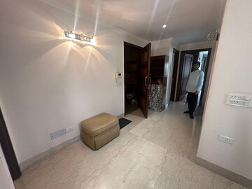 Living Room in 3 BHK Builder Floor at Pamposh Enclave – for Rent