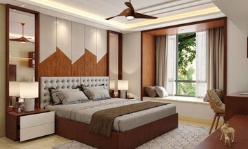 Bedroom in 4 BHK Builder Floor at Vasant Vihar – for Rent
