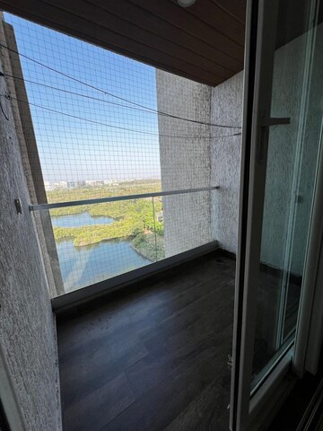 Balcony in 2 BHK Apartment at Metro The Palms, Nerul – for Rent