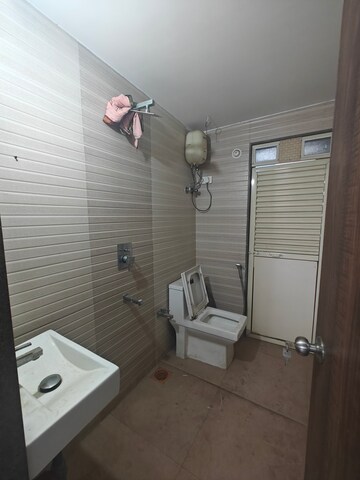 Bathroom in 3 BHK Apartment at Sea Home, Nerul – for Rent