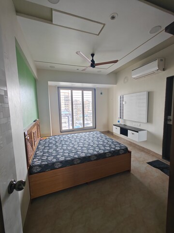 Bedroom in 3 BHK Apartment at Sea Home, Nerul – for Rent