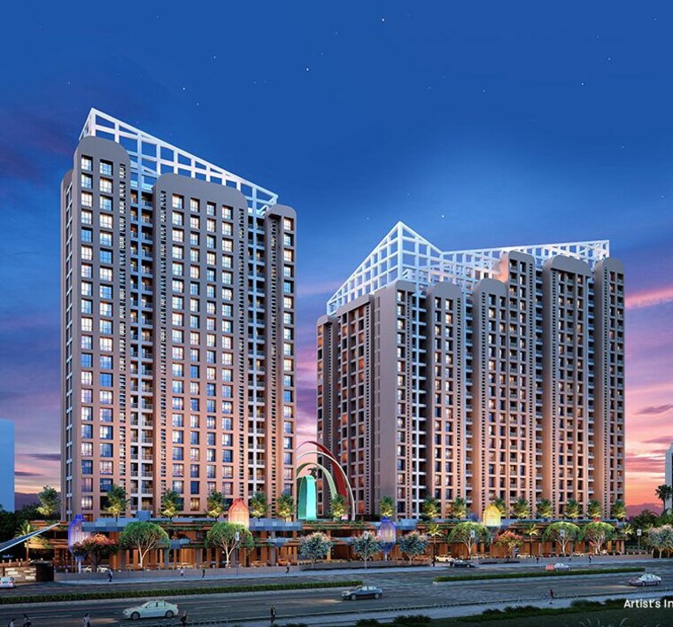 Exterior View, kharghar 3 Bedroom 1029 Sq.Ft. Apartment In Kharghar Navi Mumbai 8880588