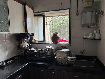 Kitchen in 1 BHK Apartment at Alhad CHS Dadar, Dadar West – for Rent