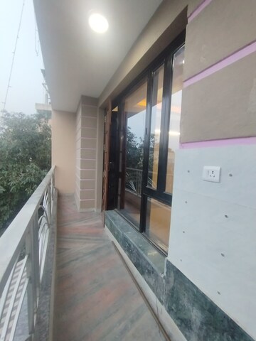 Balcony in 3 BHK Builder Floor at Chittaranjan Park – for Rent