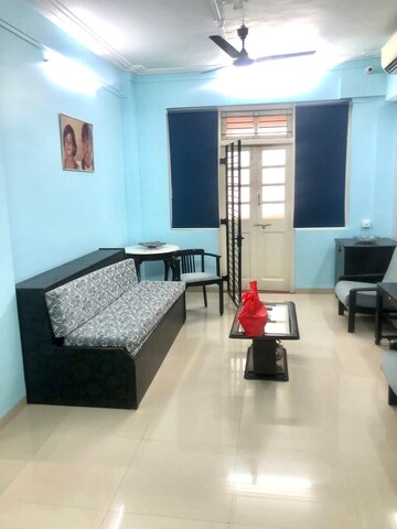 Living Room in 1 BHK Apartment at Kakad Estate Worli, Worli – for Rent