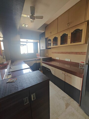 Kitchen in 2 BHK Apartment at Harbour Court, Nerul Sector 19a – for Rent
