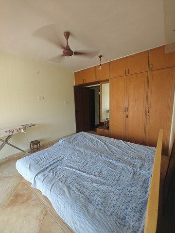 Bedroom in 2 BHK Apartment at Harbour Court, Nerul Sector 19a – for Rent