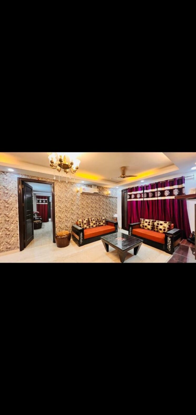 Living Room, greater kailash i 3 Bedroom 1750 Sq.Ft. Builder Floor In Greater Kailash I Delhi 8880610