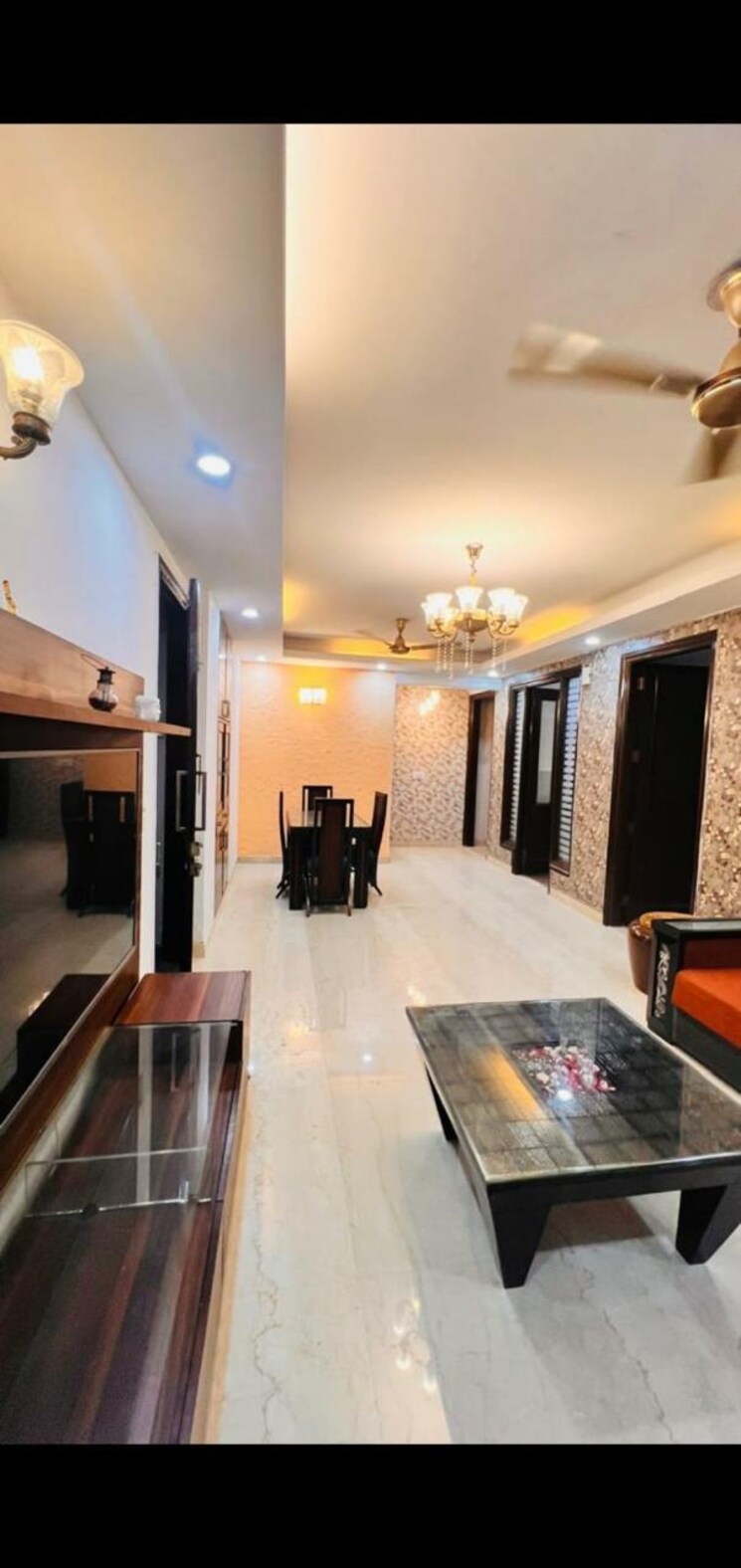 Living Room, greater kailash i 3 Bedroom 1750 Sq.Ft. Builder Floor In Greater Kailash I Delhi 8880610