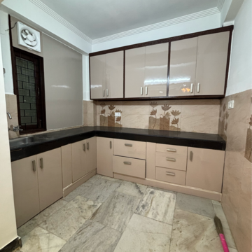 Kitchen in 3 BHK Builder Floor at Malviya Nagar – for Rent