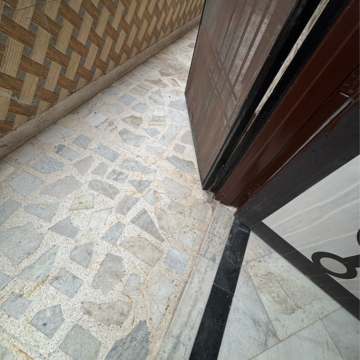 Balcony in 3 BHK Builder Floor at Malviya Nagar – for Rent