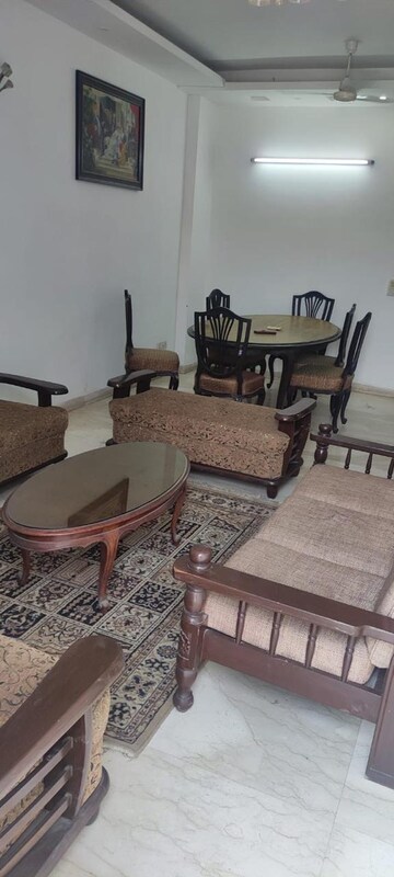 Living Room in 3 BHK Builder Floor at Greater Kailash I – for Rent