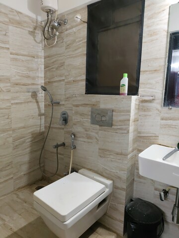 Bathroom in 2 BHK Apartment at Goregaon East – for Rent