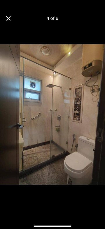 Bathroom in 3 BHK Builder Floor at Greater Kailash I – for Rent