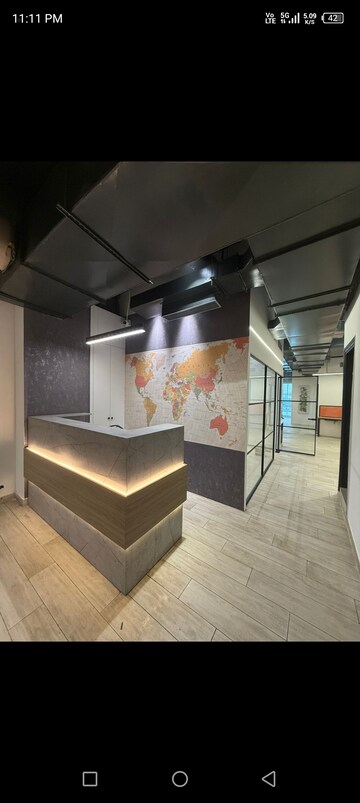 Floor Plan in  Office Space at DLF Corporate Greens, Sector 74a – for Rent