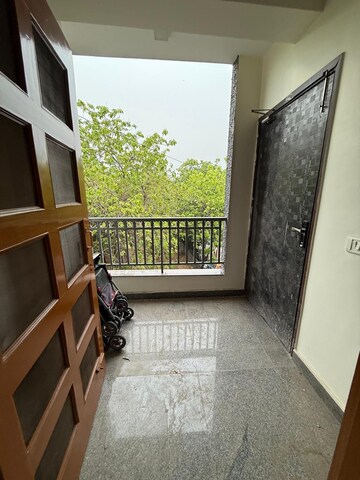 Balcony in 2 BHK Builder Floor at Kalkaji – for Rent