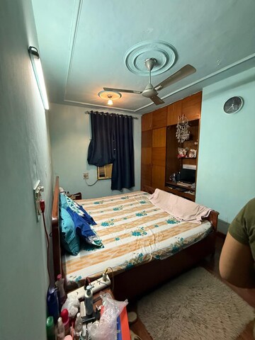 Bedroom in 2 BHK Builder Floor at Kalkaji – for Rent