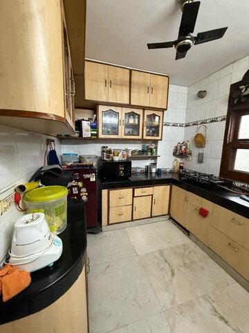Kitchen in 2 BHK Builder Floor at Kalkaji – for Rent