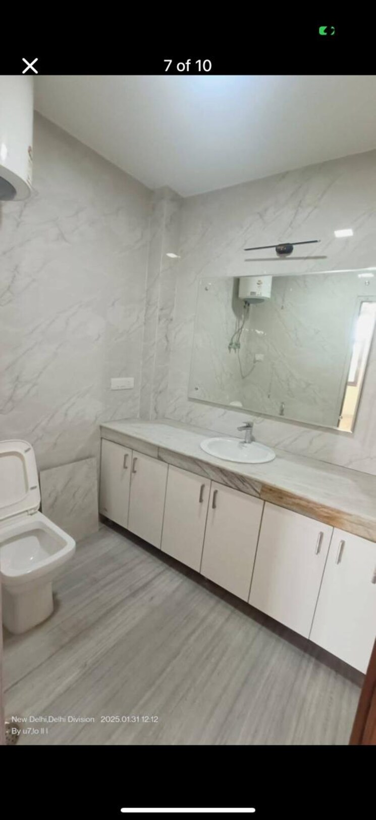Attached Bathroom, greater kailash i 3 Bedroom 2200 Sq.Ft. Builder Floor In Greater Kailash I Delhi 8880744