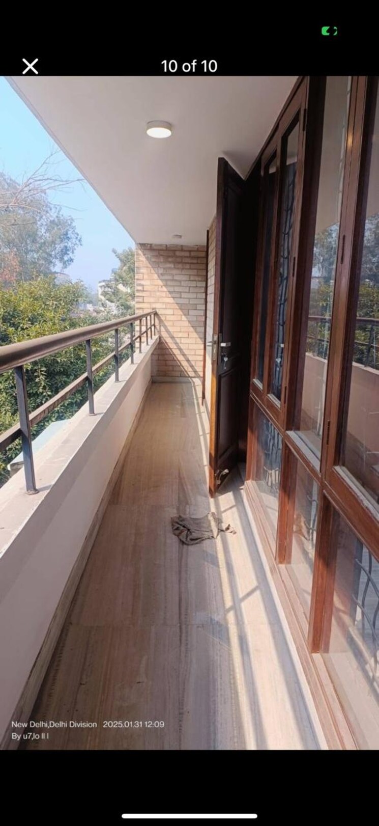 Balcony, greater kailash i 3 Bedroom 2200 Sq.Ft. Builder Floor In Greater Kailash I Delhi 8880744