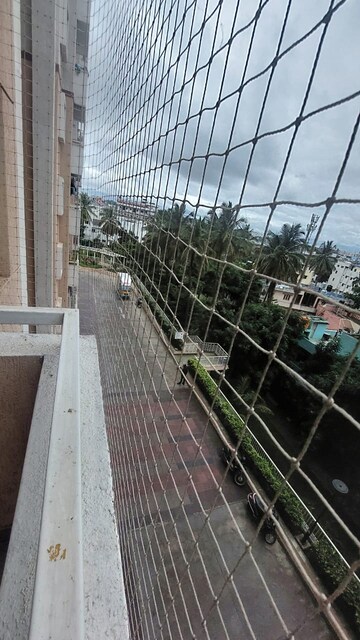 Balcony in 2 BHK Apartment at Vaishnavi Gardenia, Jalahalli West – for Rent