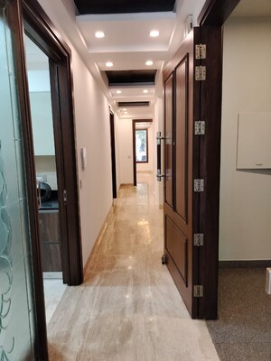 Living Room in 4 BHK Builder Floor at Green Park Extension – for Sale