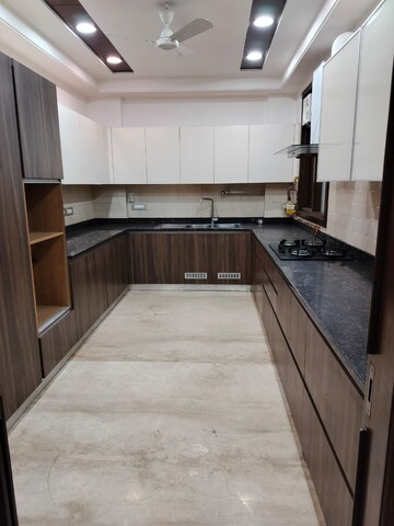 Kitchen in 4 BHK Builder Floor at Green Park Extension – for Sale