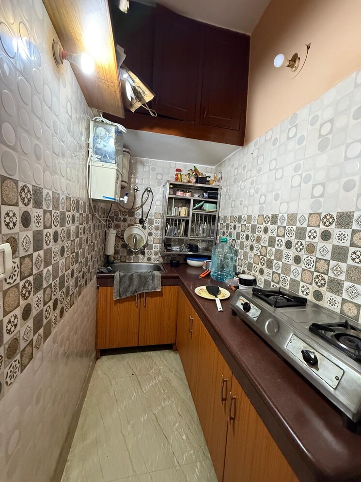 Kitchen, kalkaji 2 Bedroom 900 Sq.Ft. Builder Floor In Kalkaji Delhi 8880771