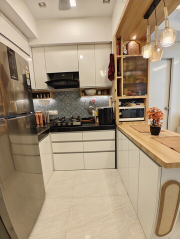 Kitchen in 2 BHK Apartment at Lodha Crown Quality Homes, Majiwada – for Sale