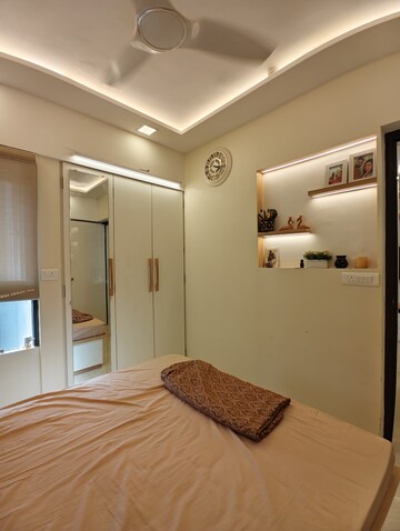 Bedroom in 2 BHK Apartment at Lodha Crown Quality Homes, Majiwada – for Sale
