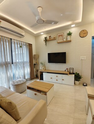 Master Bedroom in 2 BHK Apartment at Lodha Crown Quality Homes, Majiwada – for Sale