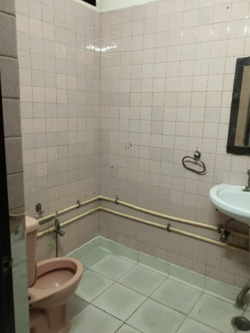 Bathroom in 2 BHK Builder Floor at Kailash Colony – for Rent