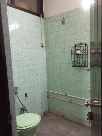 Bathroom in 2 BHK Builder Floor at Kailash Colony – for Rent