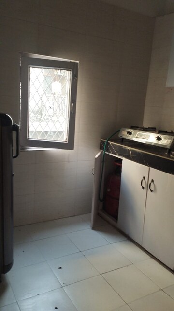 Kitchen in 1 BHK Builder Floor at Greater Kailash I – for Rent